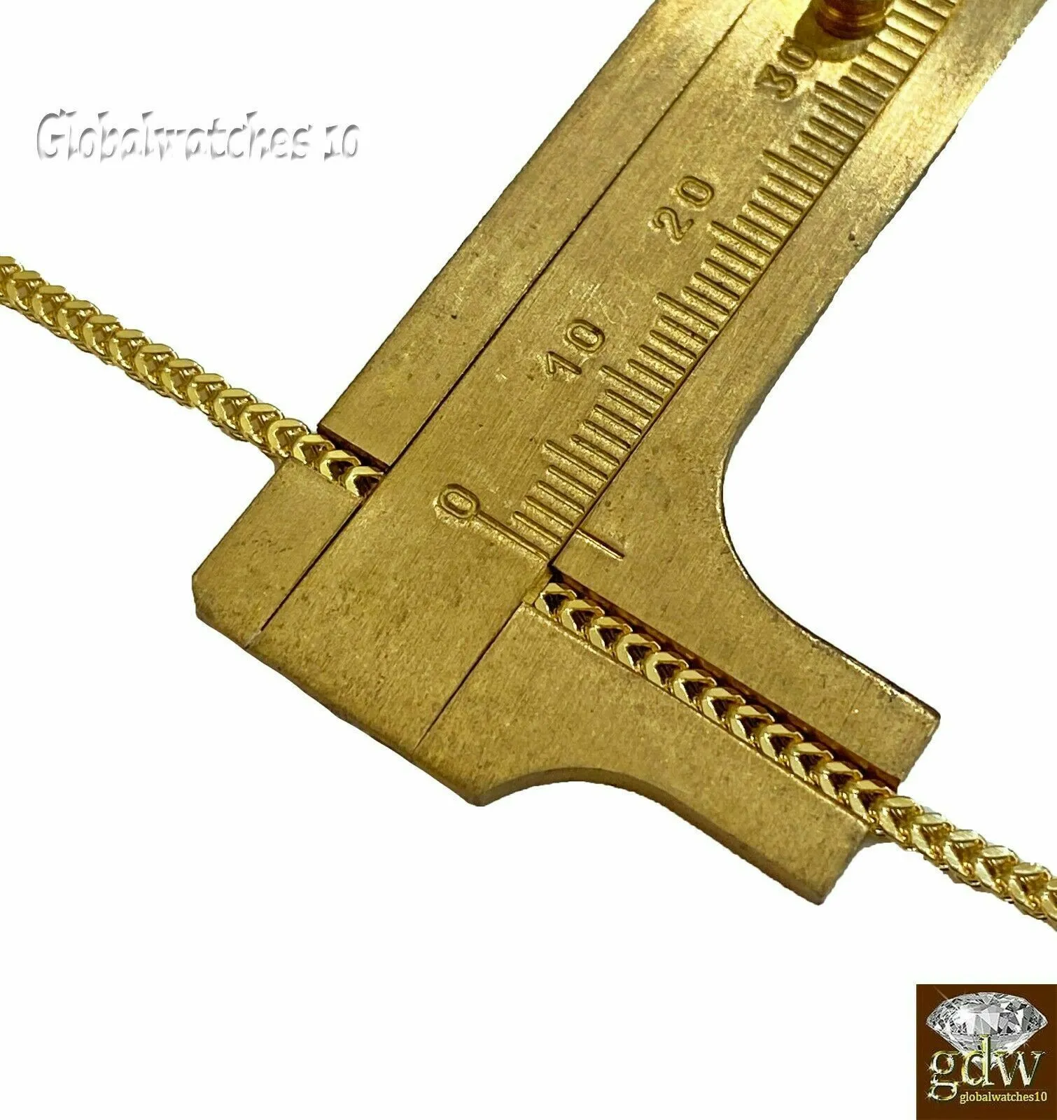 10k Gold Dollar Bag Charm Pendant Franco Chain  22 24 26 28 Inch Real