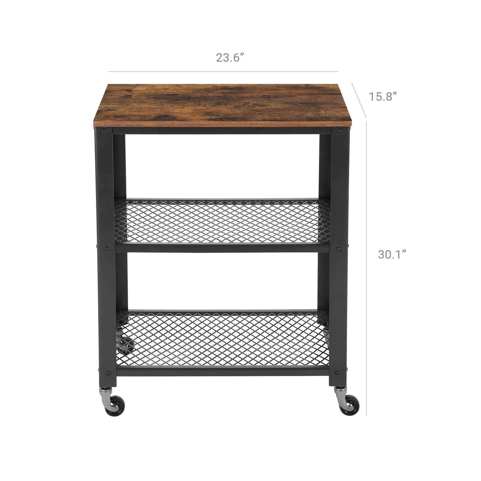 3 Tiers Serving Cart