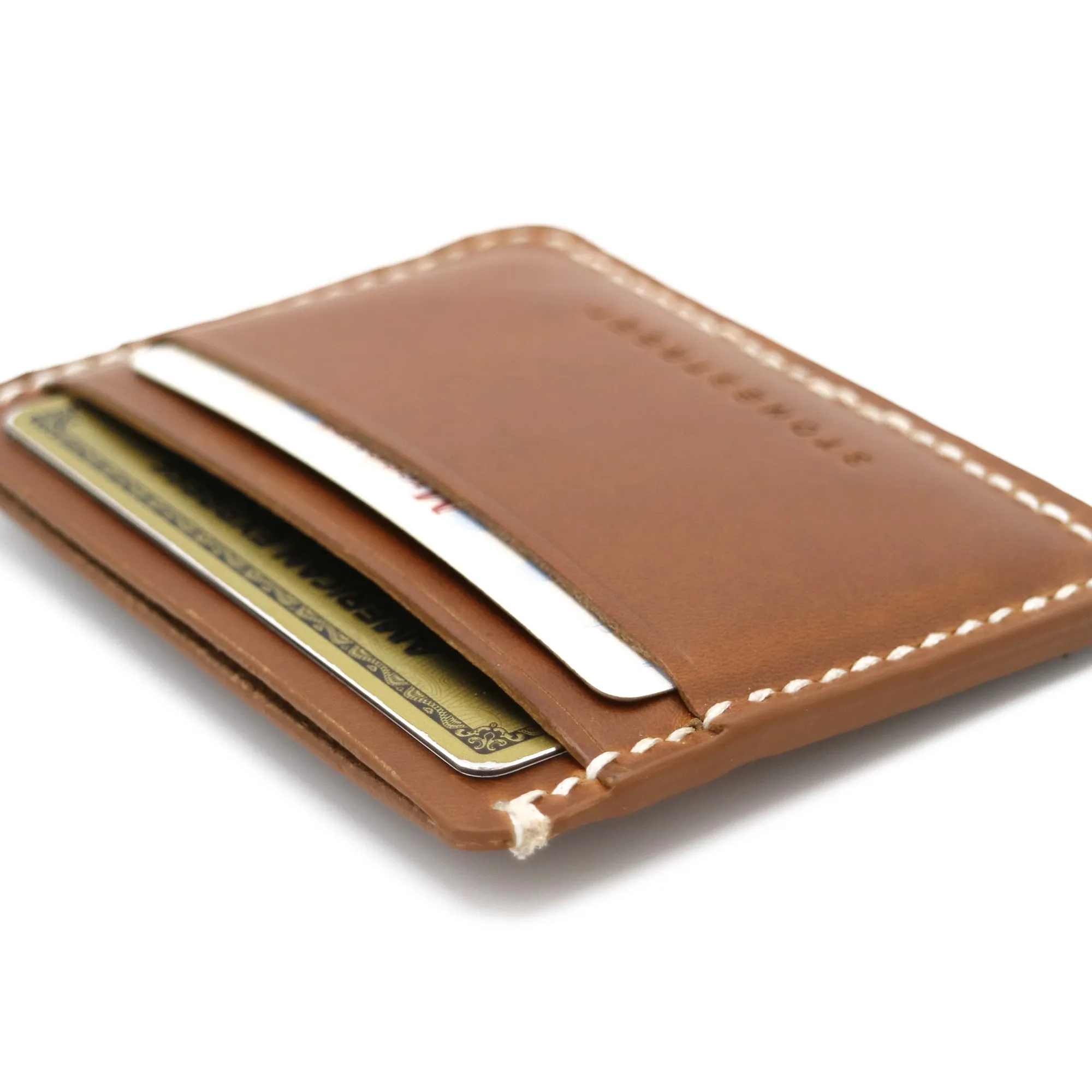 5 Pocket Horizontal Card Wallet - Oxford Xcel Leather