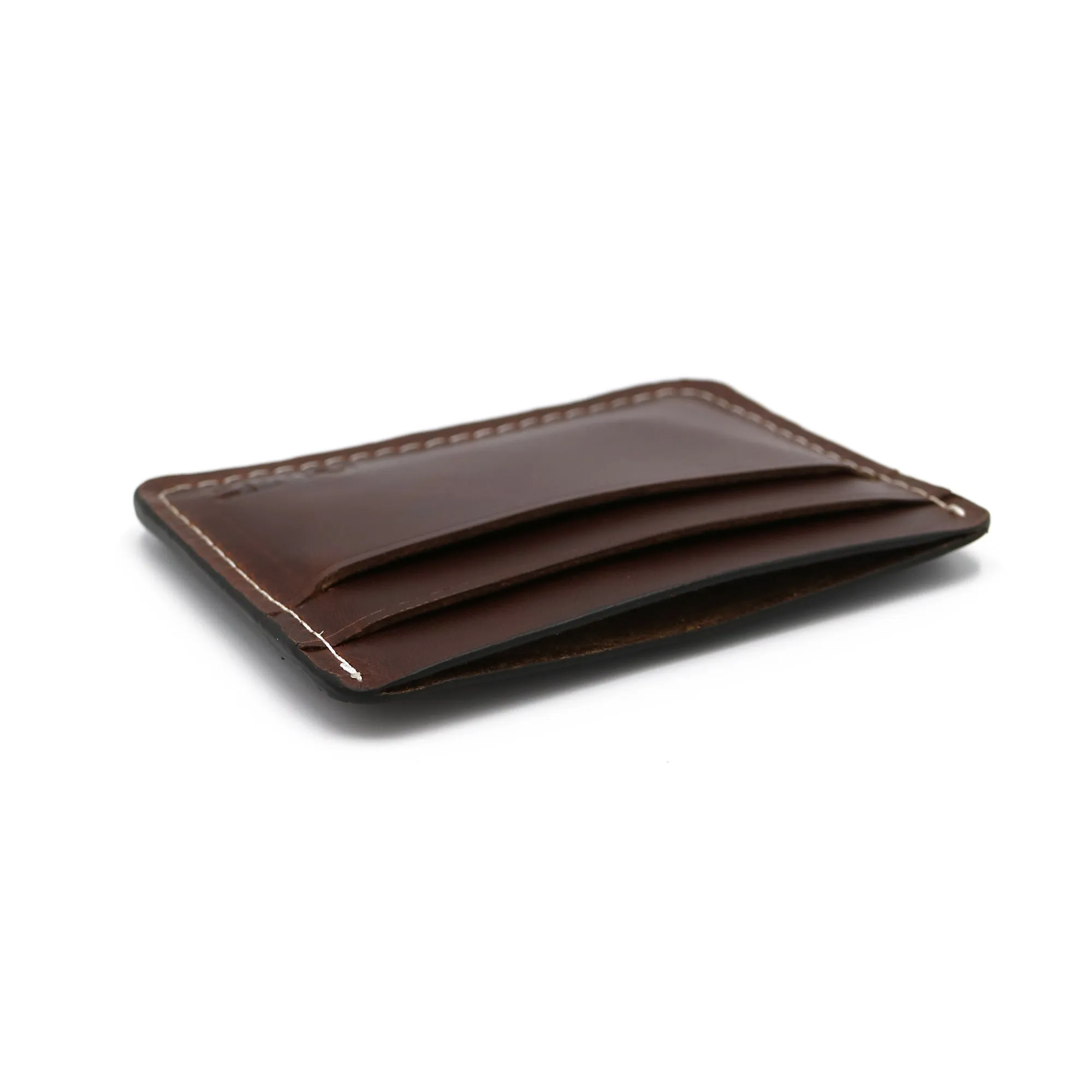 5 Pocket Horizontal Card Wallet - Oxford Xcel Leather