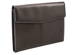 Adpel Dossier Ascot Leather Document Holder | Black