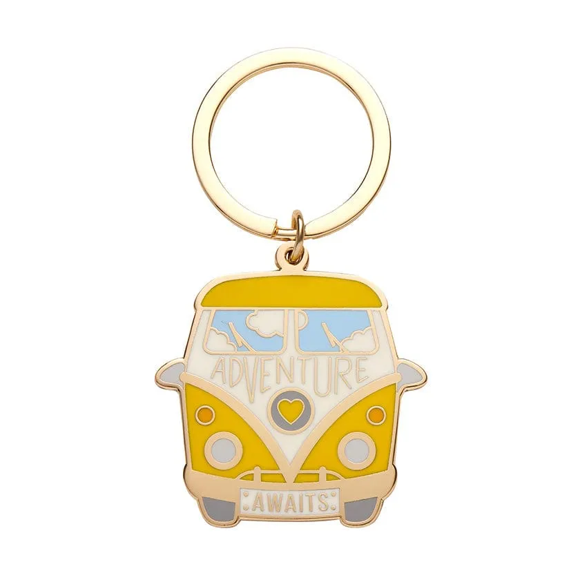 Adventure Awaits Enamel Key Charm