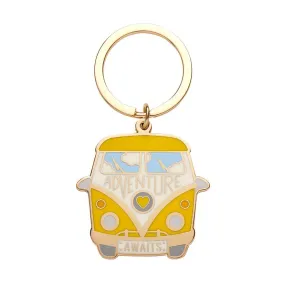 Adventure Awaits Enamel Key Charm