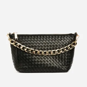 Agnes Bag Black Weave