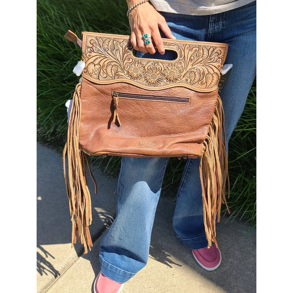 American Darling Team Roper Cowhide Purse