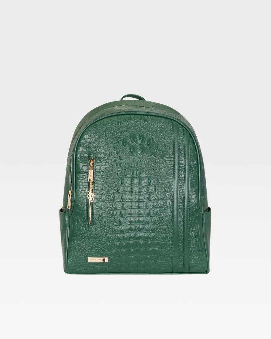 Apollo 2 Backpack & Rolling Duffle Bag Set in Emerald Green