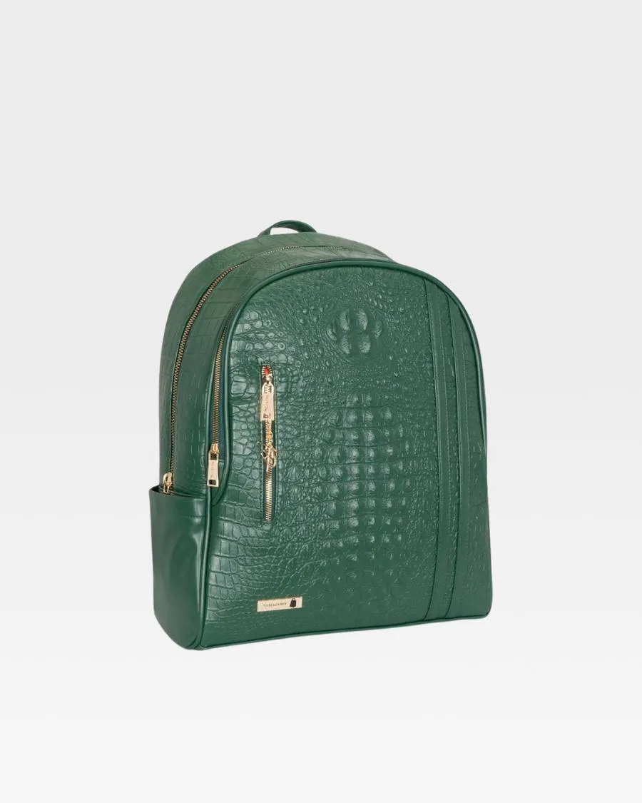 Apollo 2 Backpack & Rolling Duffle Bag Set in Emerald Green