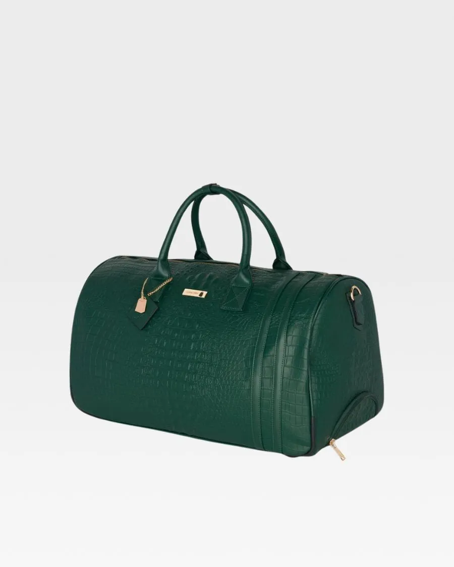 Apollo 2 Backpack & Rolling Duffle Bag Set in Emerald Green