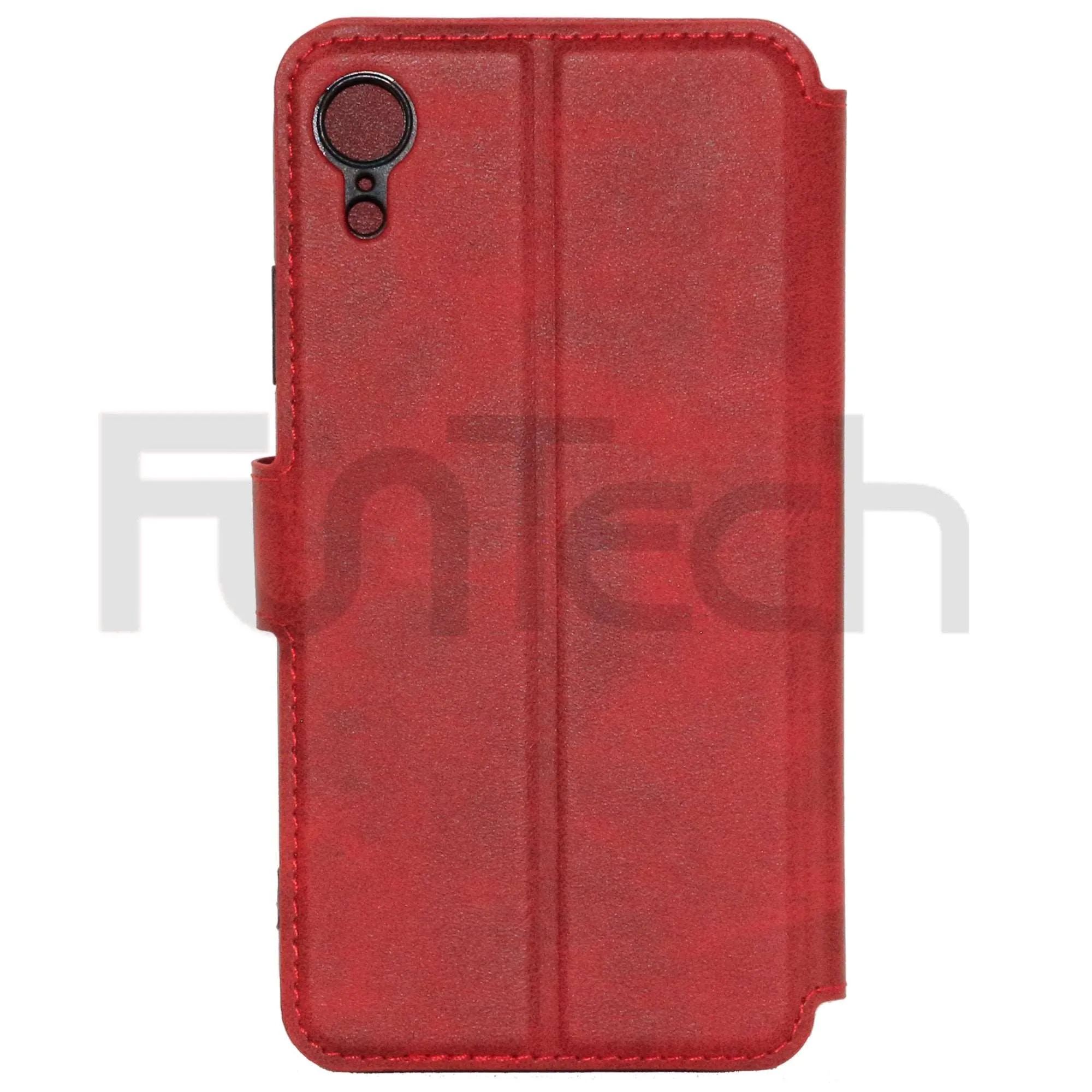 Apple iPhone XR Wallet Flip Red Folio Phone Case