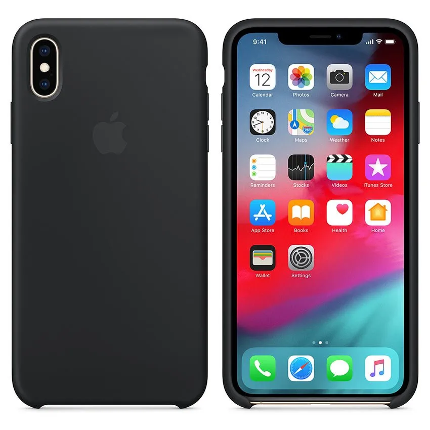 Apple Silicone Case XS Max Black MRWE2ZM/A