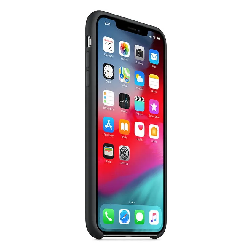 Apple Silicone Case XS Max Black MRWE2ZM/A