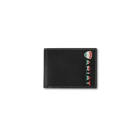 Ariat Mexican Flag Colored Letters - Mens Bifold Wallet