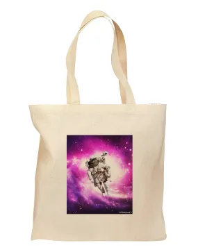 Astronaut Cat Grocery Tote Bag