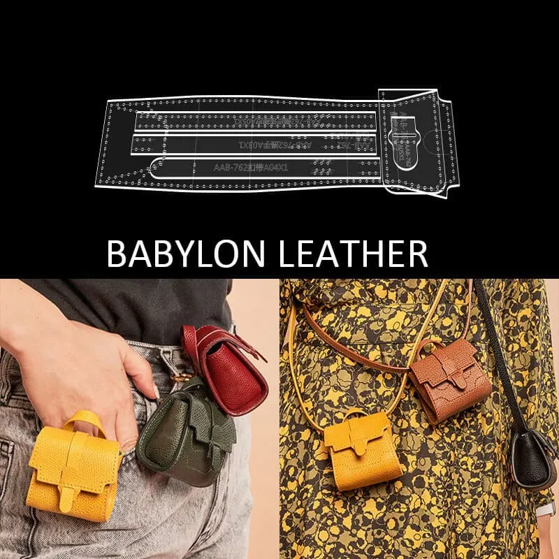 BABYLON™ Coin Purse  Mini Waist Bag Pattern AAB-762