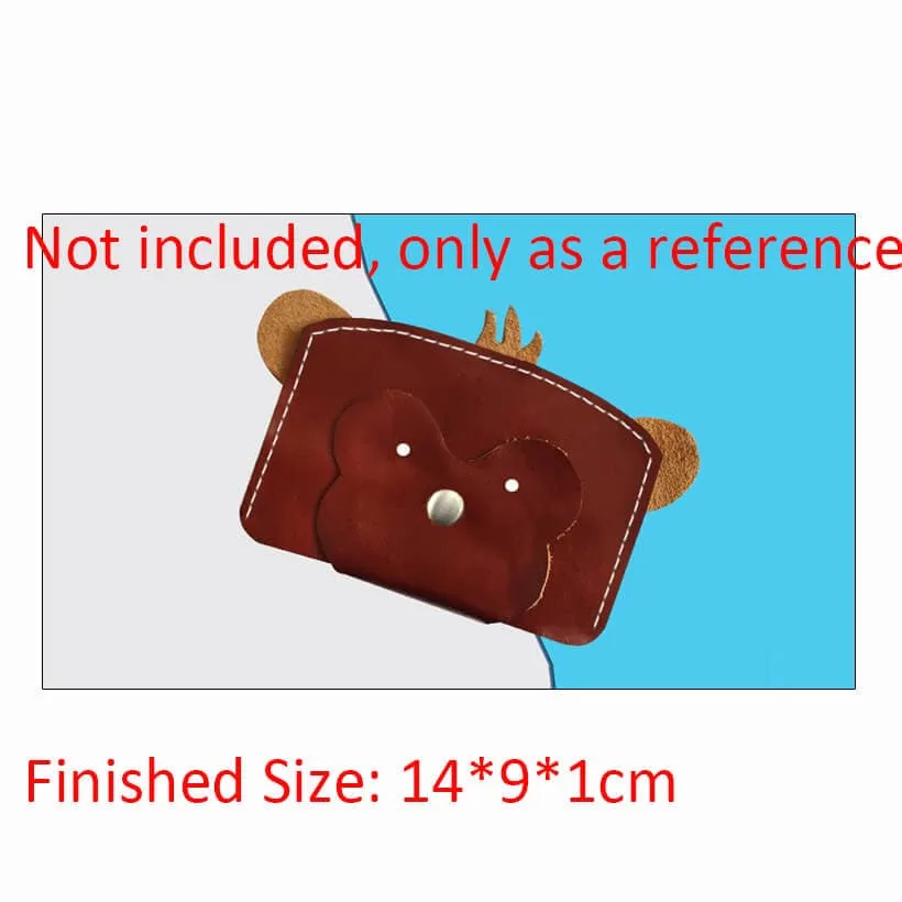 BABYLON™ Monkey Cartoon Coin Purse Leather Pattern AAB-379