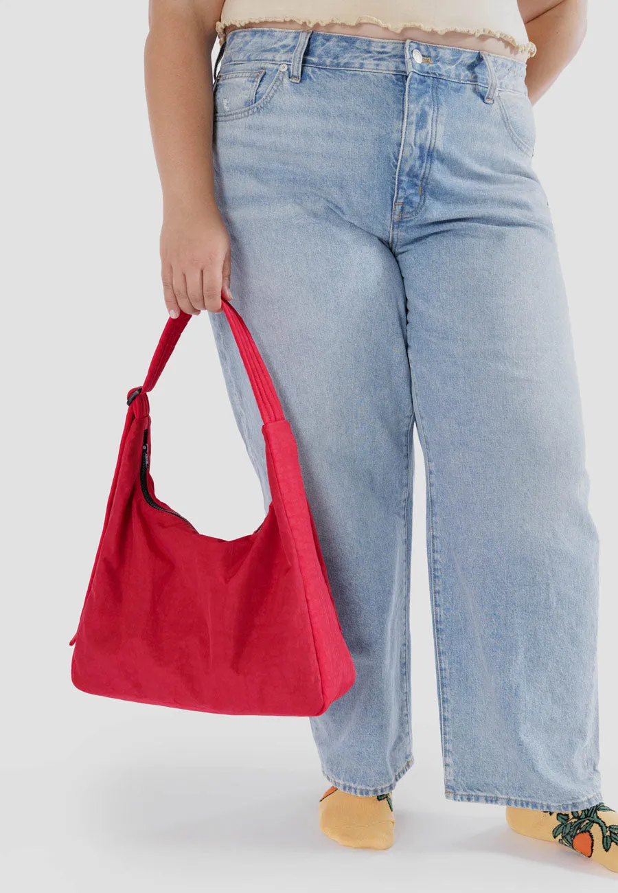 Baggu Nylon Shoulder Bag Candy Apple