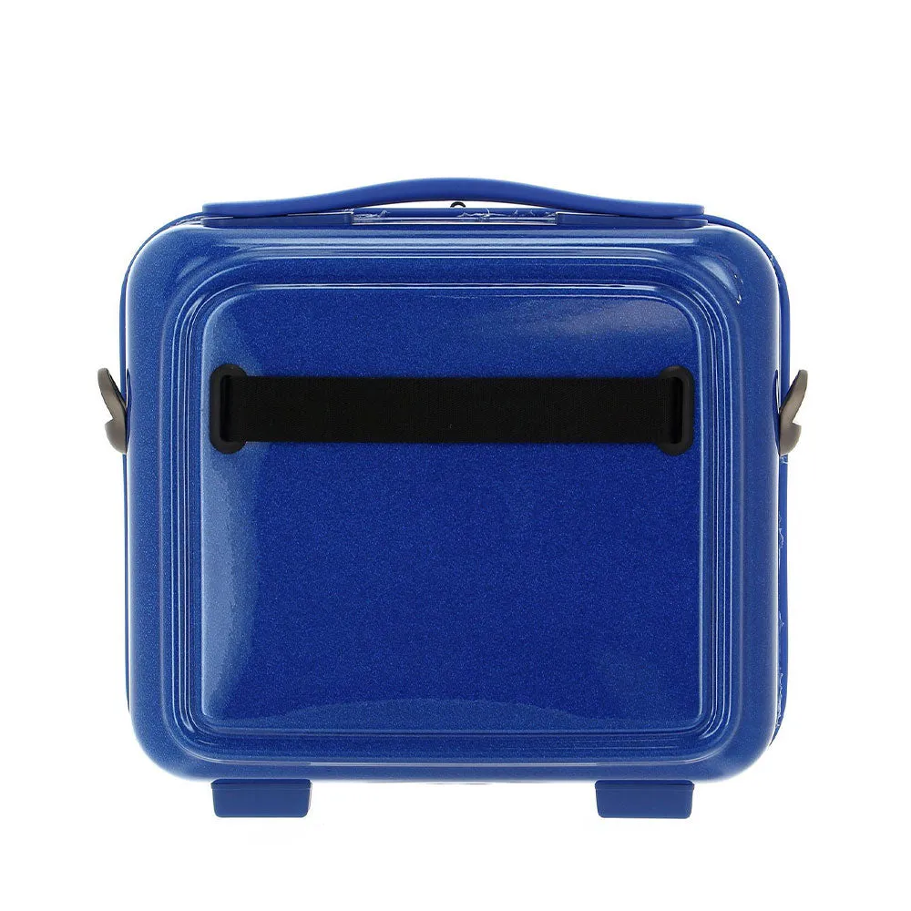 Beauty Case Donna Mandarina Duck Linea Logoduck Colore Glitter Blue