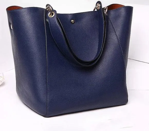 Big Leather Shoulder Bag