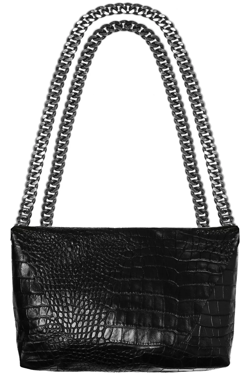 BIG SILVER BRUNIA BAG