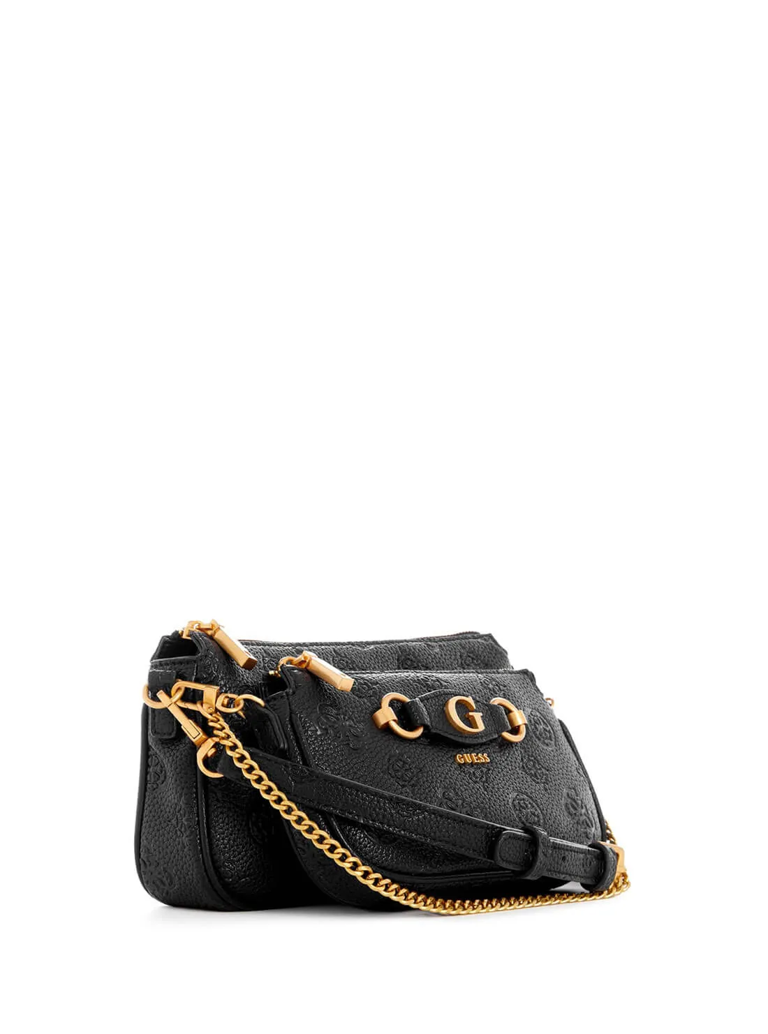 Black Izzy Mini Crossbody Bag