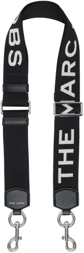 Black 'The Logo Webbing Strap' Shoulder Strap