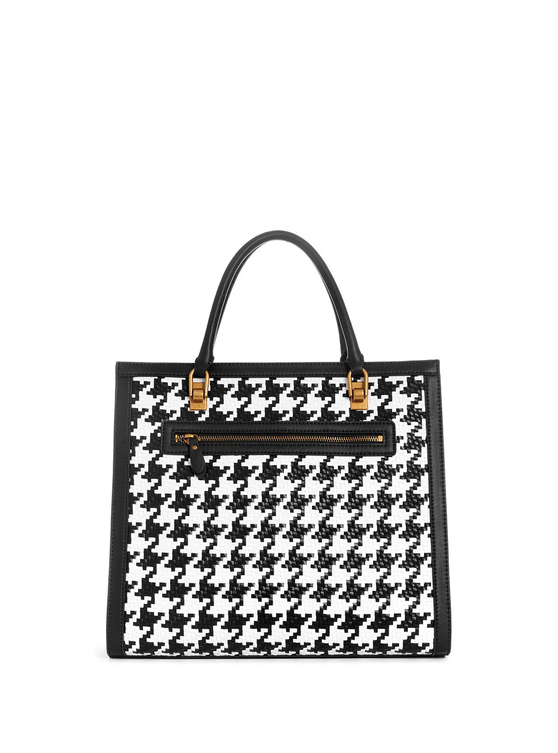 Black White Abey Elite Tote Bag