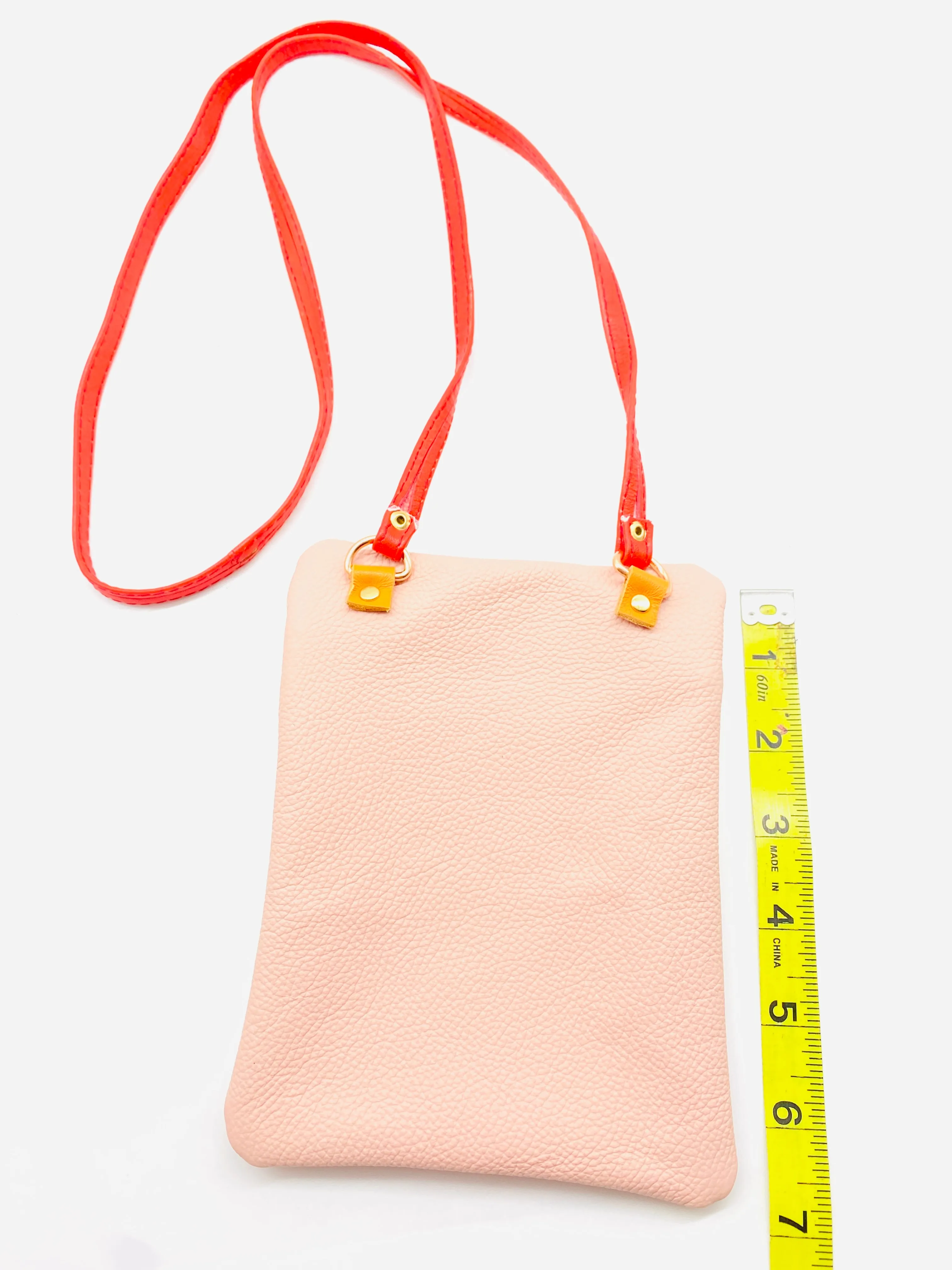 Blush pink Phone Purse