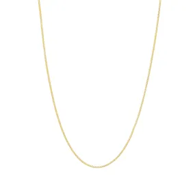 Box Chain Necklace - Gold