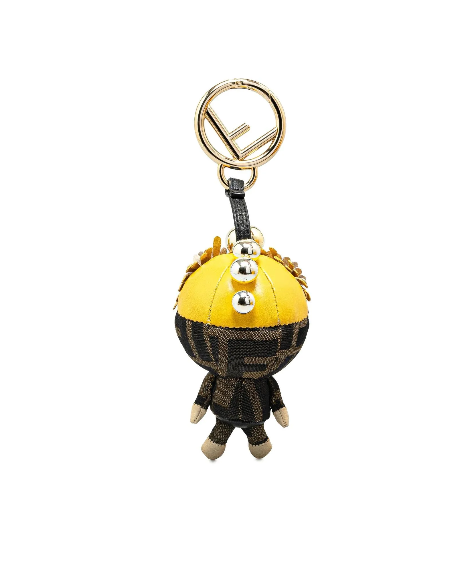 Canvas and Leather Space Monkey Bag Charm