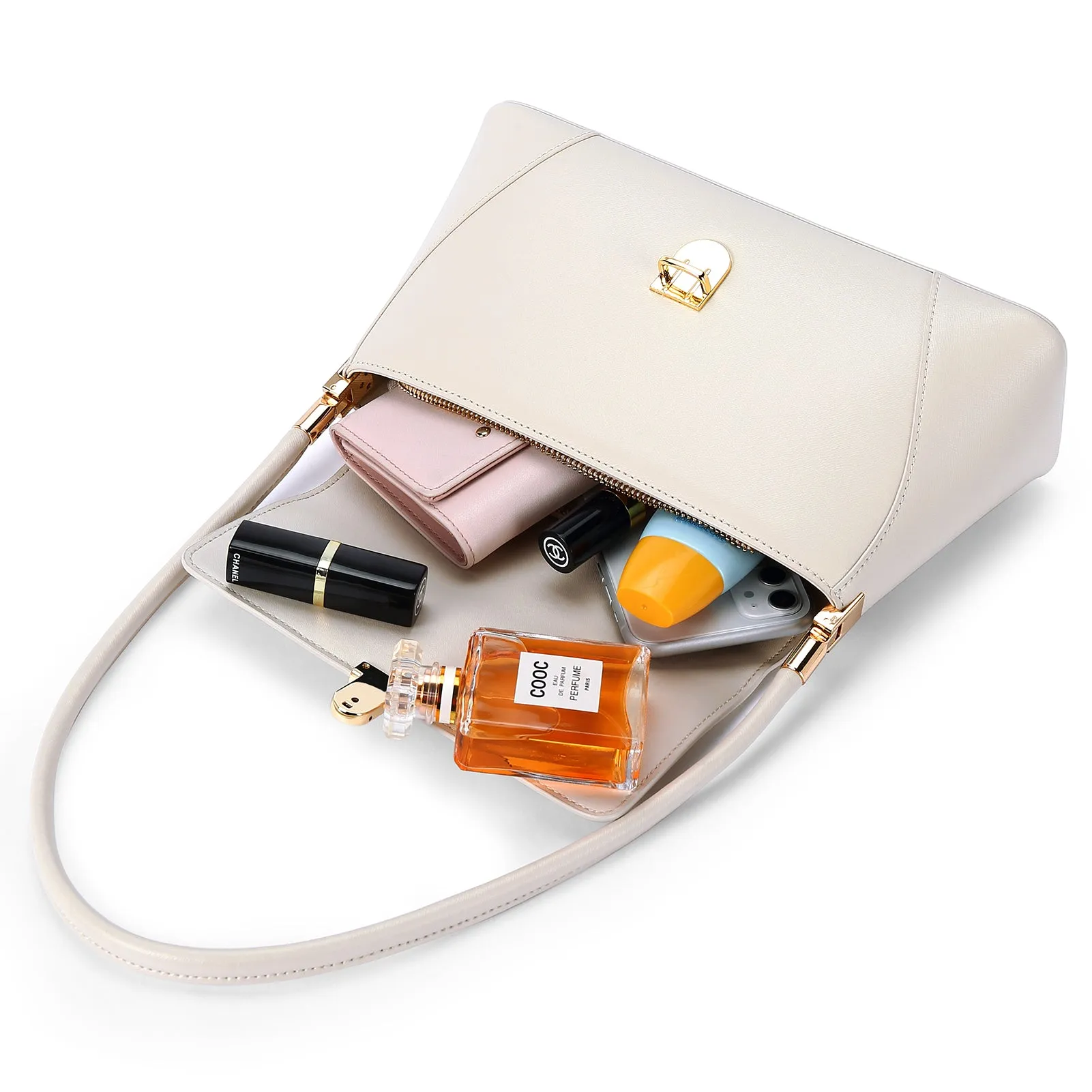 Cella Sleek and Soft Leather Shoulder Bag for Women - Comfort and Style Combined