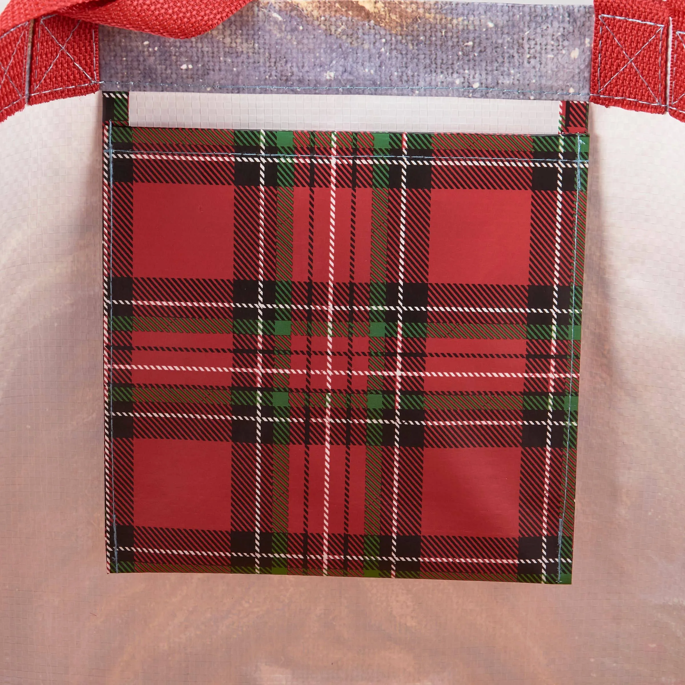 Christmas Highland Shopping Tote-Primitives by Kathy