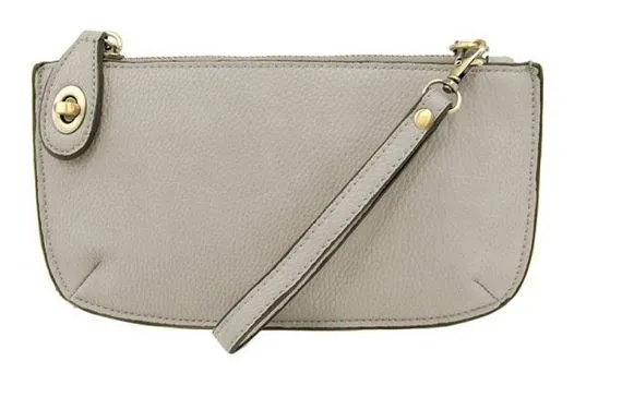 Classic Crossbody Wristlet - Grey