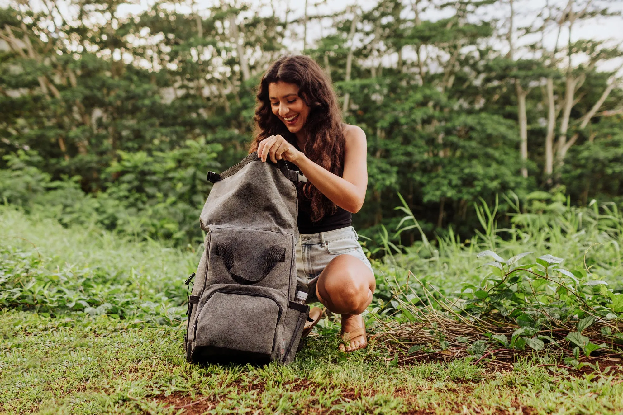 Cleveland Guardians - On The Go Roll-Top Backpack Cooler