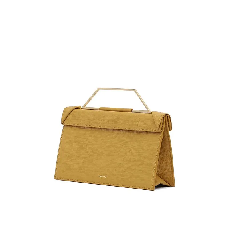 Click Mini Top Handle Bag - Mustard