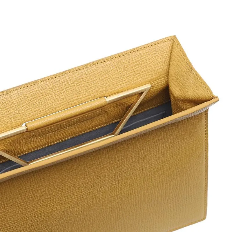 Click Mini Top Handle Bag - Mustard