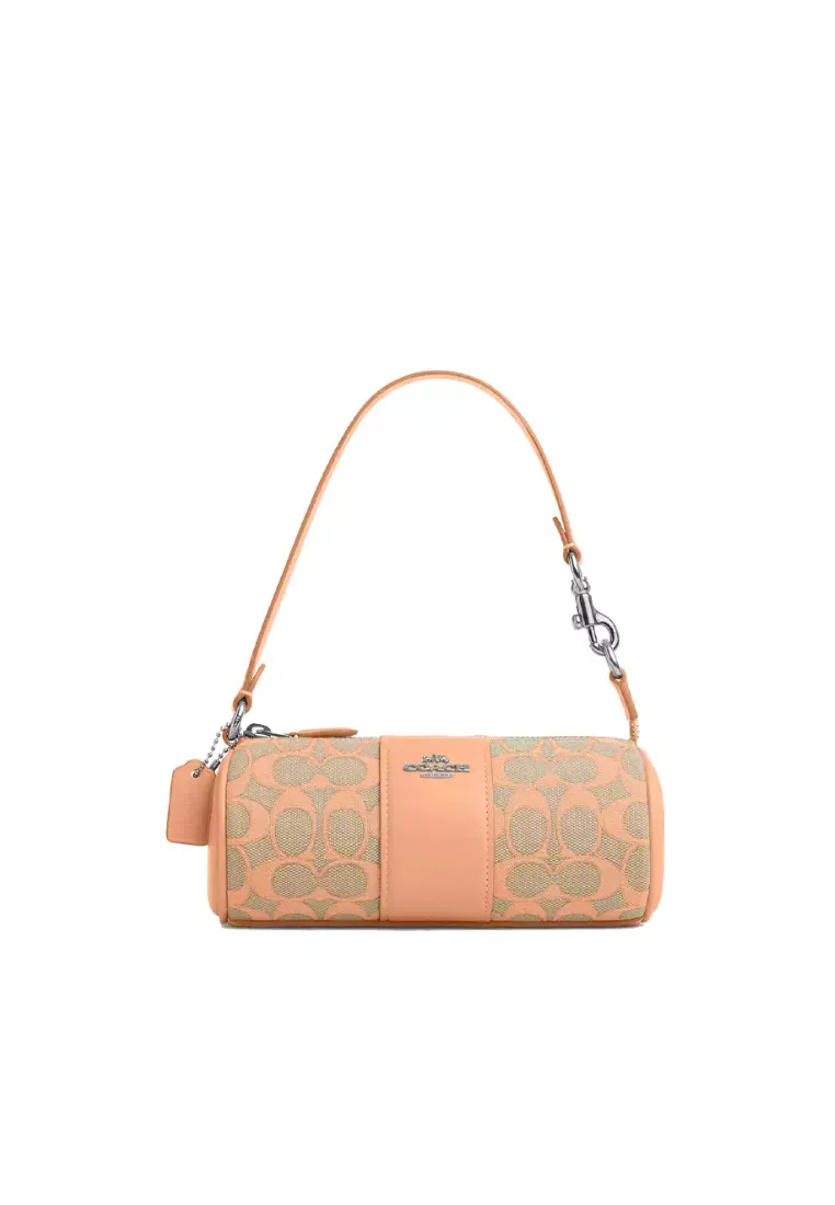 Coach Nolita Barrel Shoulder Bag In Faded Blush CU003