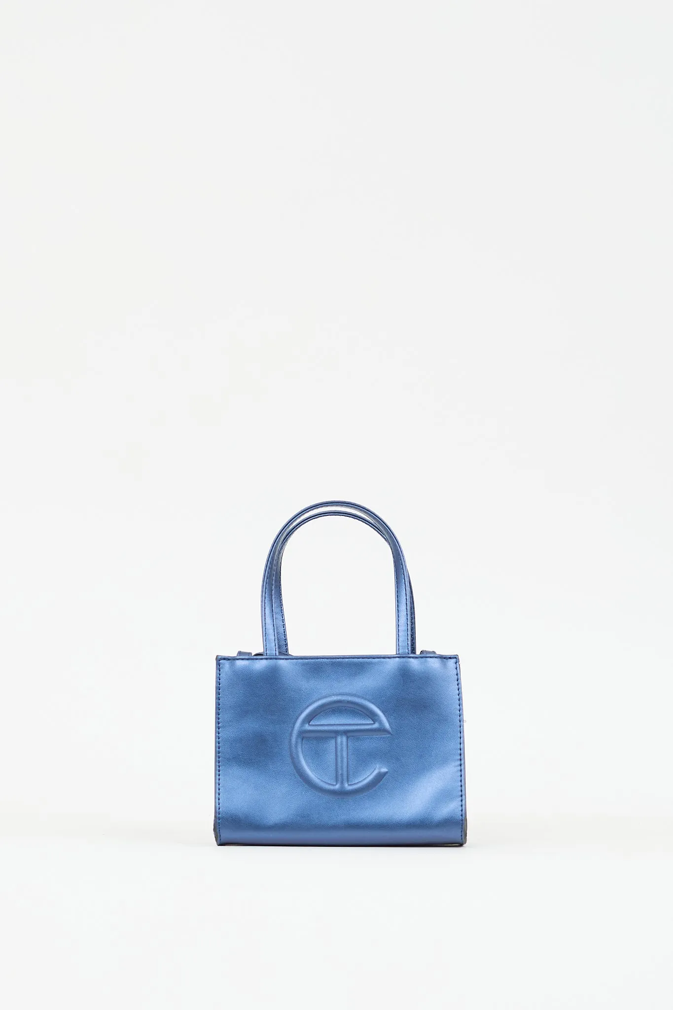 Cobalt Blue Small Shopping Bag