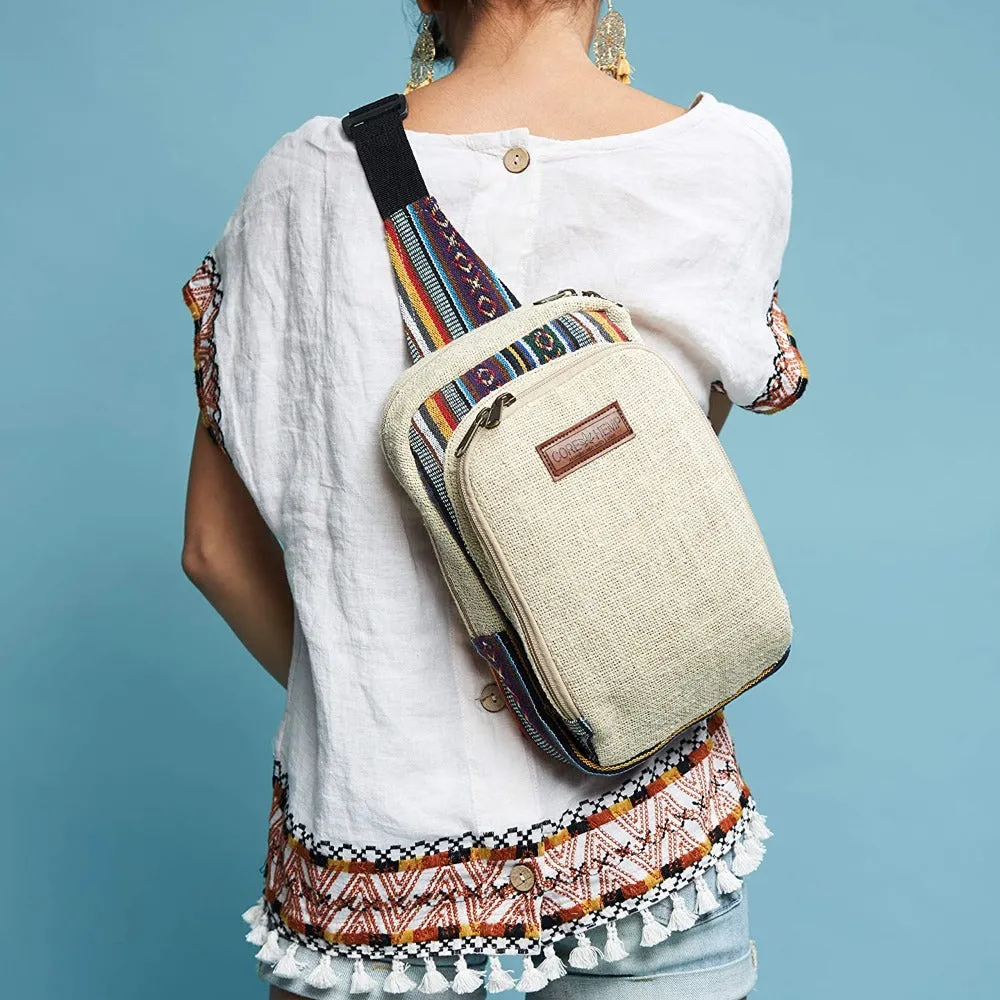 Core Hemp Sling Bag Backpack - Bodhi Boho