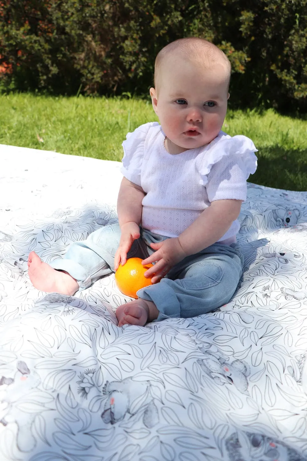 Cuddly Faces Picnic Mat