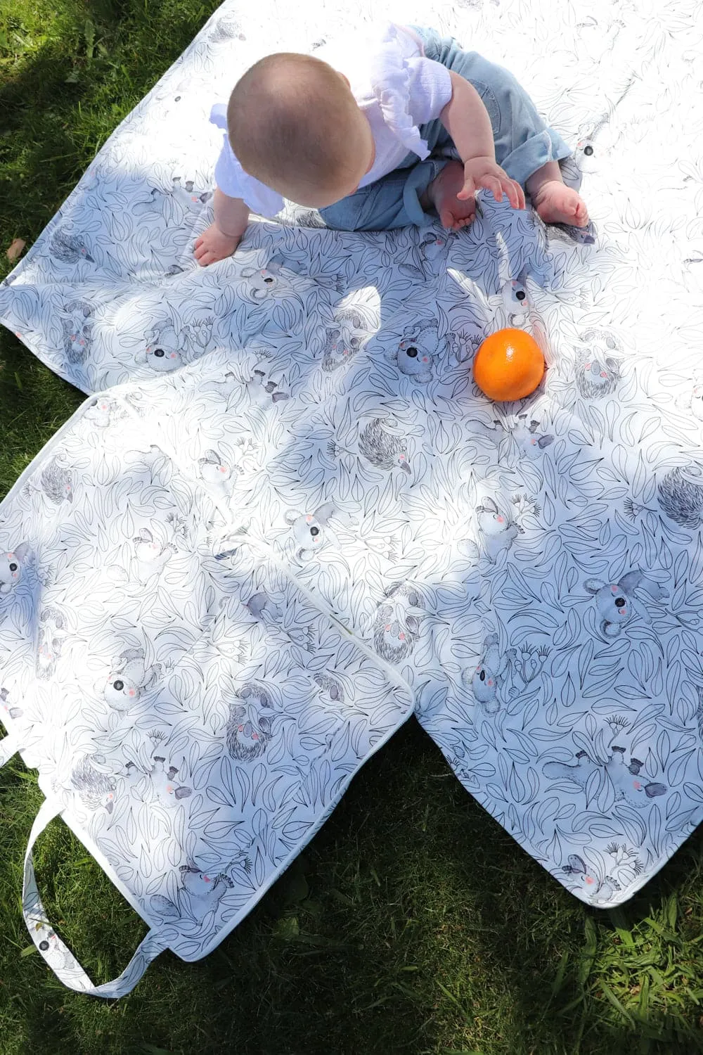 Cuddly Faces Picnic Mat