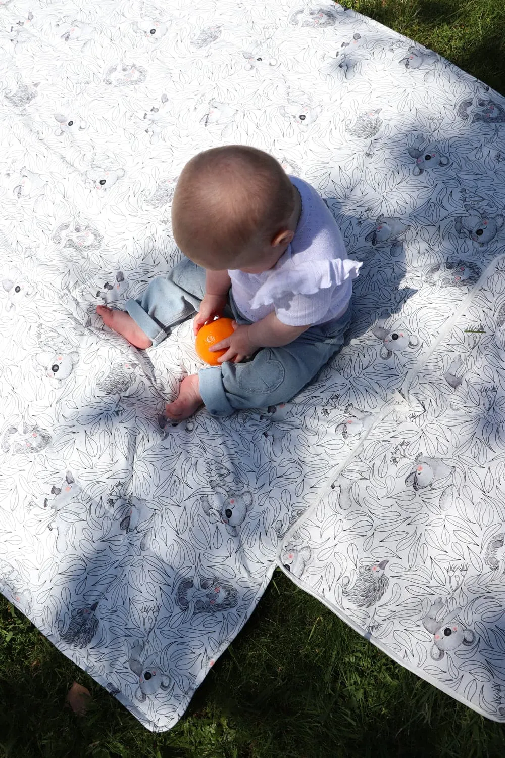 Cuddly Faces Picnic Mat