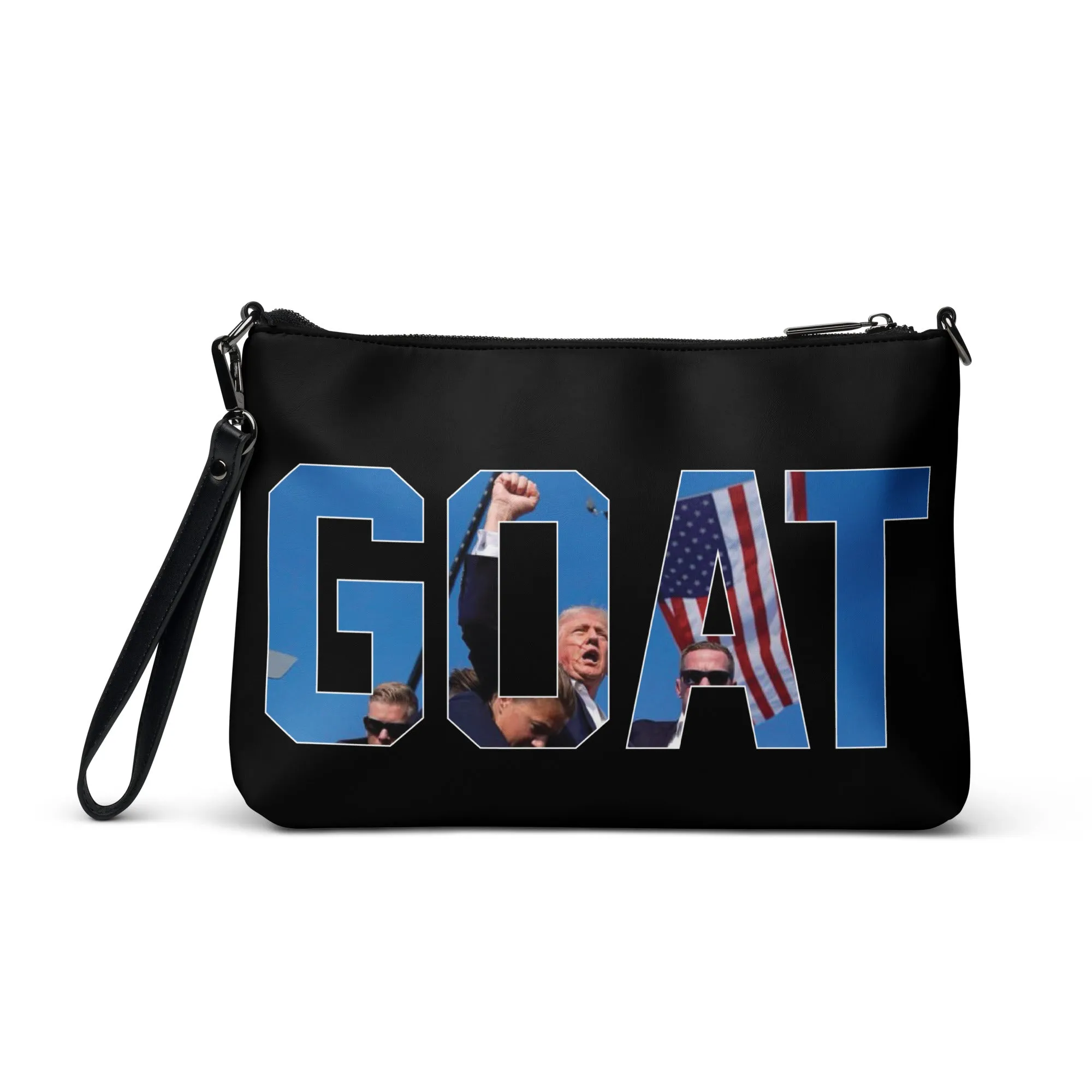 Custom Trump "GOAT" Crossbody bag