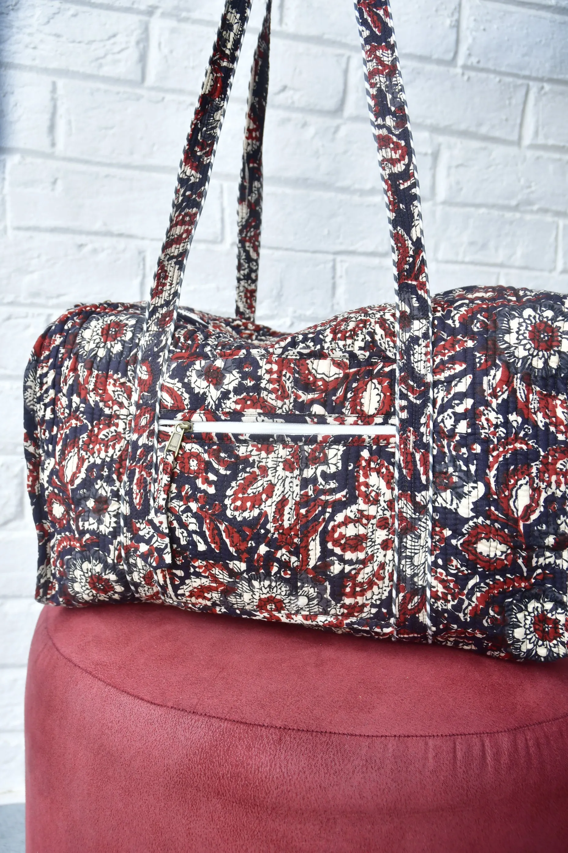 Dabu Print Duffle Bag