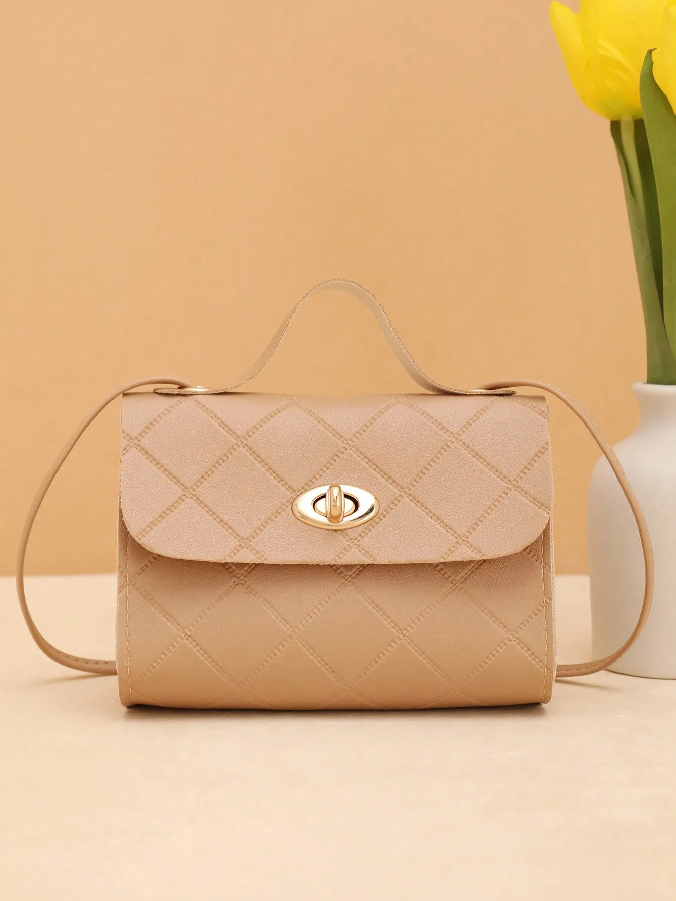 Daily Shopping, Shopping, Outing, Fashionable Small Square Bag