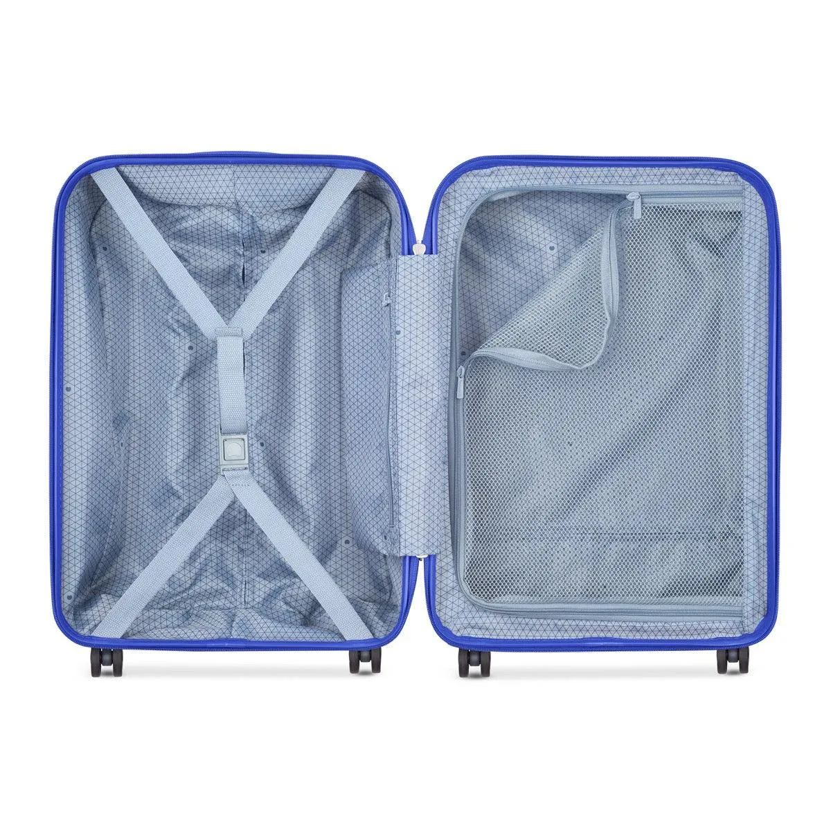 Delsey Lagos 3 Piece Set Non-Expandable Luggage Trolley 55 66 76cm