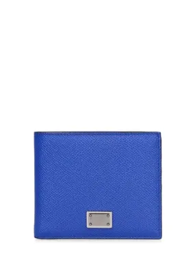 Dolce&amp;Gabbana   Logo plaque leather wallet 