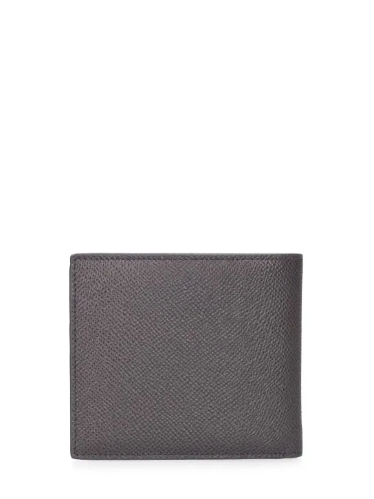 Dolce&amp;Gabbana   Logo plaque leather wallet 