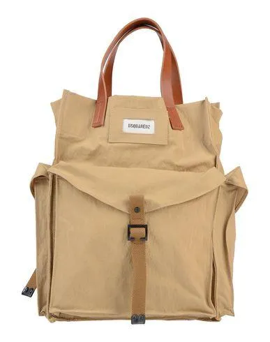 Dsquared2 Man Handbag Beige -- --