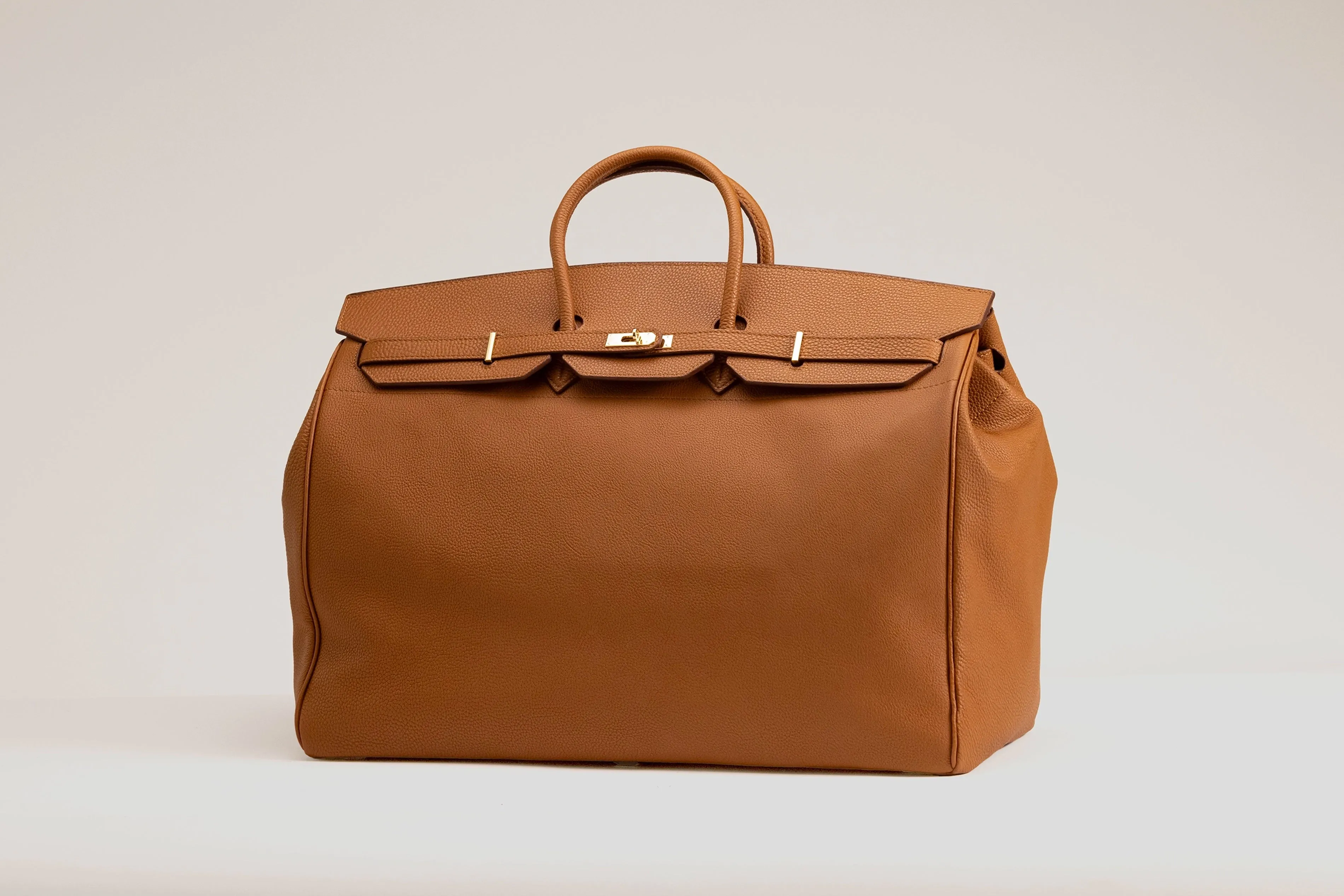 Duffle Bag - Togo Camel