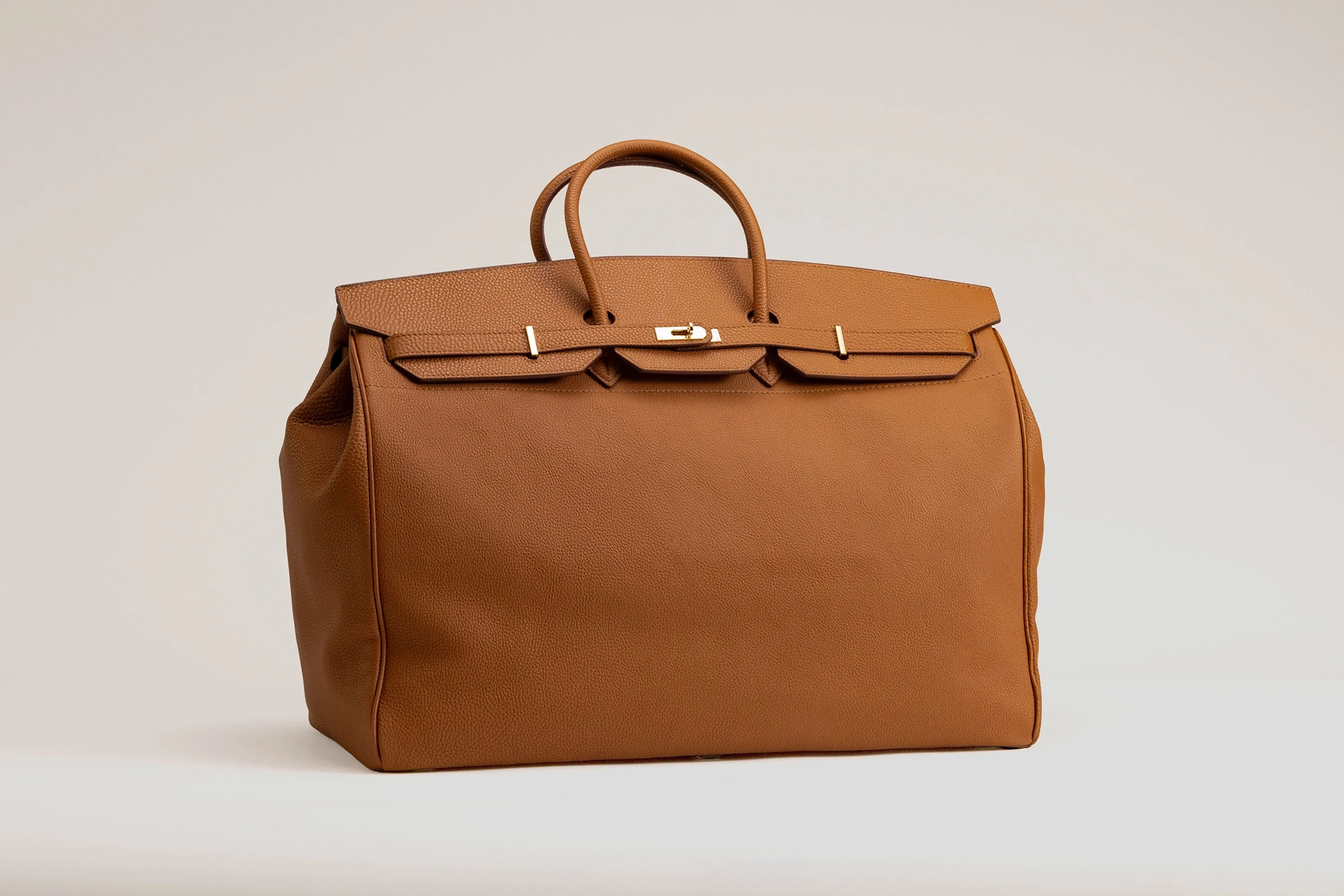 Duffle Bag - Togo Camel